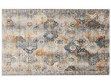 Molina Rug - Beige / Dark blue