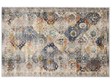 Molina Rug - Beige / Dark blue