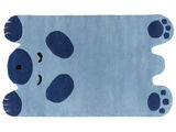 Bo Dog Rug - Blue / Dark blue