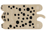 Lo Cat Rug - Cream beige / Dark grey