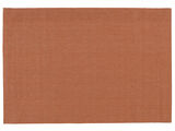 Clio Rug - Rust red / White