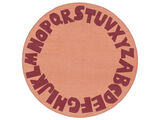 Alphabet Rug - Pink / Red