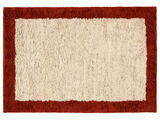 Rista Rug - Rust red / Beige