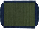 Glasgow Rug - Green / Navy blue