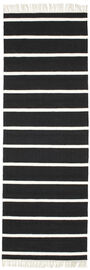 
    Dhurrie Stripe - Black / White - 80 x 250 cm
  