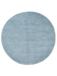 
    Handloom - Light blue - Ø 250 cm
  