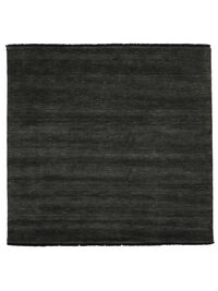 
    Handloom fringes - Black / Grey - 250 x 250 cm
  