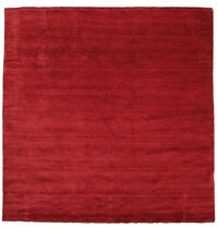 
    Handloom fringes - Dark red - 250 x 250 cm
  