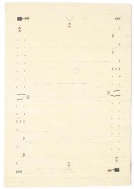 
    Gabbeh Loom Frame - Off white - 120 x 180 cm
  