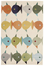 
    Fugl og fisk - Beige / Multicolor - 160 x 230 cm
  