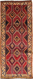 
    Qashqai Fine Rug - Dark red - 127 x 300 cm
  
