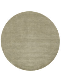 
    Handloom - Light green / Grey - Ø 250 cm
  