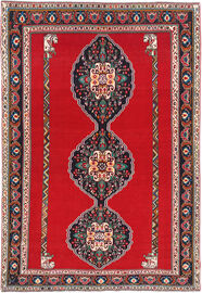 
    Qashqai Fine - Red - 193 x 285 cm
  