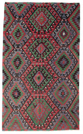 
    Kilim Vintage Turkish - Red - 193 x 322 cm
  