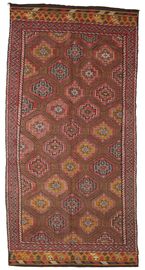 
    Kilim Vintage Turkish - Brown - 162 x 337 cm
  