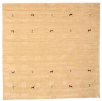 
    Gabbeh loom Two Lines - Beige - 200 x 200 cm
  