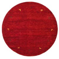 
    Gabbeh loom Two Lines - Red - Ø 150 cm
  