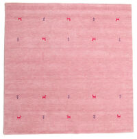
    Gabbeh loom Two Lines - Pink - 200 x 200 cm
  