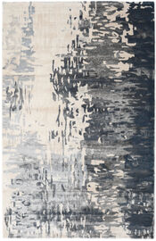 
    Kaskad - Grey / Cream white - 200 x 300 cm
  