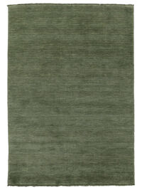 
    Handloom fringes - Forest green - 140 x 200 cm
  