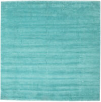 
    Handloom fringes - Turquoise - 250 x 250 cm
  