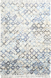 
    Greta - Cream white / Blue - 200 x 300 cm
  