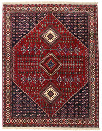 
    Yalameh - Dark red - 152 x 195 cm
  
