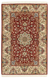 
    Isfahan silk warp - Brown - 105 x 165 cm
  