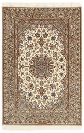 
    Isfahan silk warp - Beige - 112 x 174 cm
  
