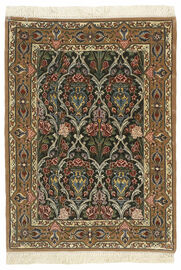 
    Isfahan silk warp - Brown - 72 x 102 cm
  