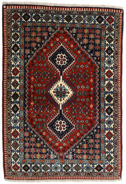 
    Yalameh - Dark red - 109 x 155 cm
  