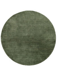 
    Handloom - Forest green - Ø 200 cm
  