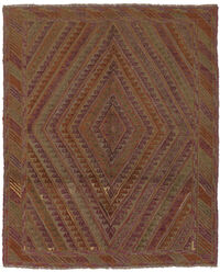 
    Kilim Golbarjasta - Brown - 145 x 180 cm
  