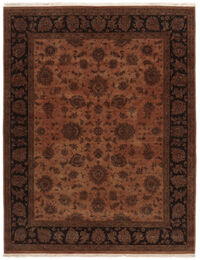 
    Keshan Indo Wool / Viscos - Black - 243 x 307 cm
  