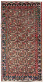 
    Antique Khotan ca. 1900 - Brown - 190 x 333 cm
  