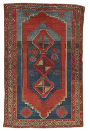 
    Antique Lori Pambak ca. 1900 - Dark red - 145 x 225 cm
  