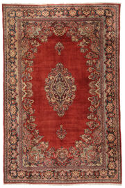 
    Antique Sarouk ca. 1900 - Dark red - 310 x 465 cm
  