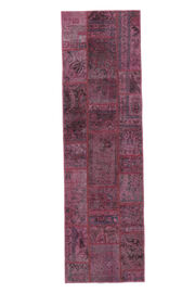 
    Patchwork - Dark pink - 76 x 259 cm
  