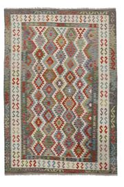 
    Kilim Afghan Old style - Brown - 202 x 288 cm
  