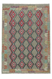 
    Kilim Afghan Old style - Green - 204 x 289 cm
  