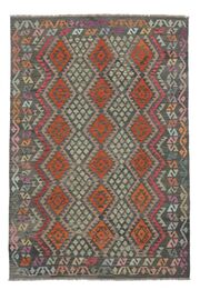 
    Kilim Afghan Old style - Brown - 194 x 289 cm
  