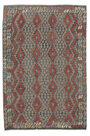 
    Kilim Afghan Old style - Brown - 207 x 301 cm
  