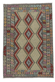 
    Kilim Afghan Old style - Brown - 183 x 265 cm
  