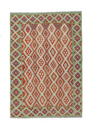 
    Kilim Afghan Old style - Dark red - 207 x 303 cm
  