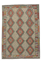 
    Kilim Afghan Old style - Brown - 208 x 289 cm
  