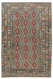 
    Kilim Afghan Old style - Brown - 204 x 305 cm
  