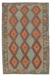 
    Kilim Afghan Old style - Brown - 207 x 306 cm
  