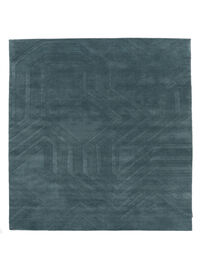 
    Labyrinth - Dark teal - 250 x 250 cm
  