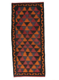 
    Afghan Vintage Kilim - Black - 144 x 325 cm
  