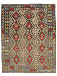 
    Kilim Afghan Old style - Brown - 158 x 201 cm
  